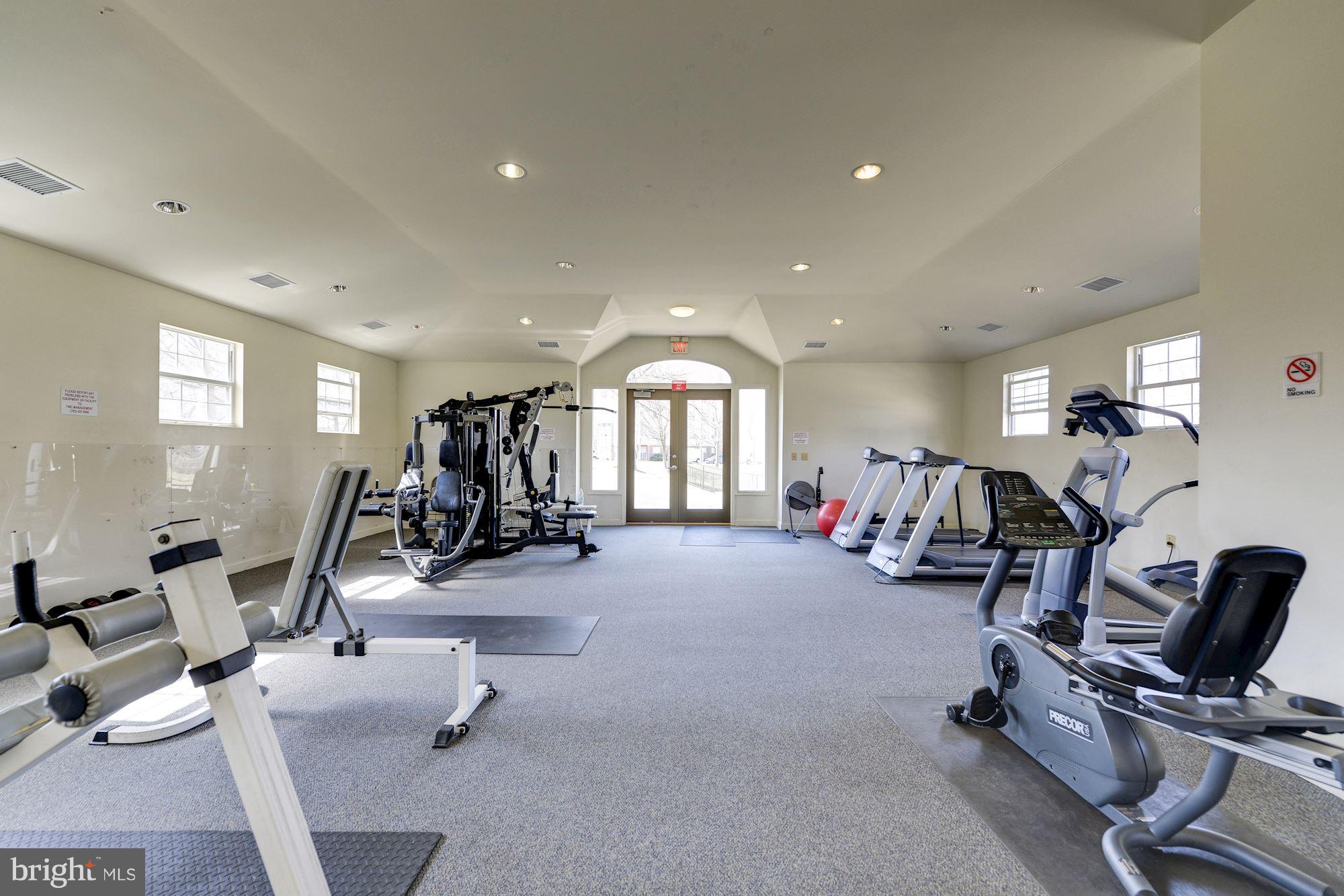 4330 Cannon Ridge Court, Unit 21 Fairfax, VA 22033 - Photo 22 of 24 a view of a room with gym equipment