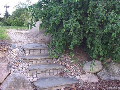 4350 Lake Pleasant Road North Branch, MI 48461 - Photo 16 of 21 Rock Stairs to Patio