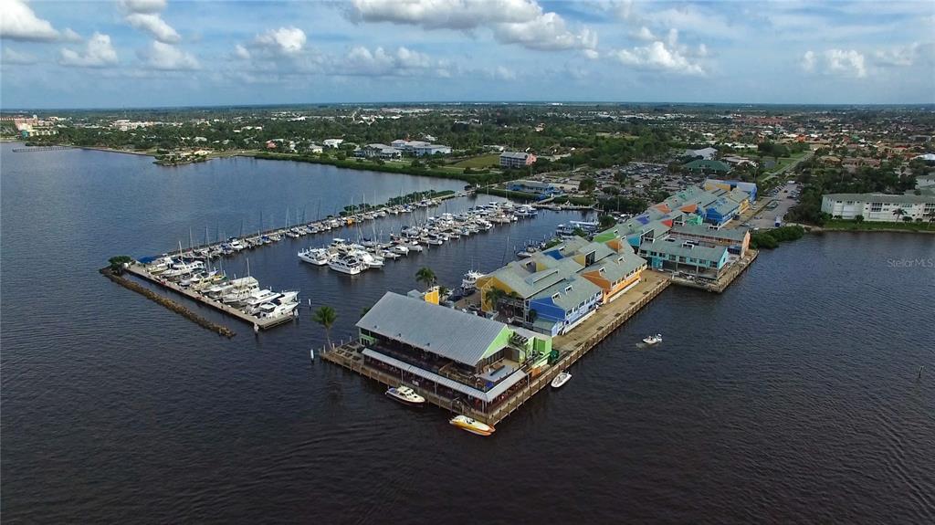 65 Colony Point Drive Punta Gorda, FL 33950 - Photo 13 of 19 an aerial view of a ocean view