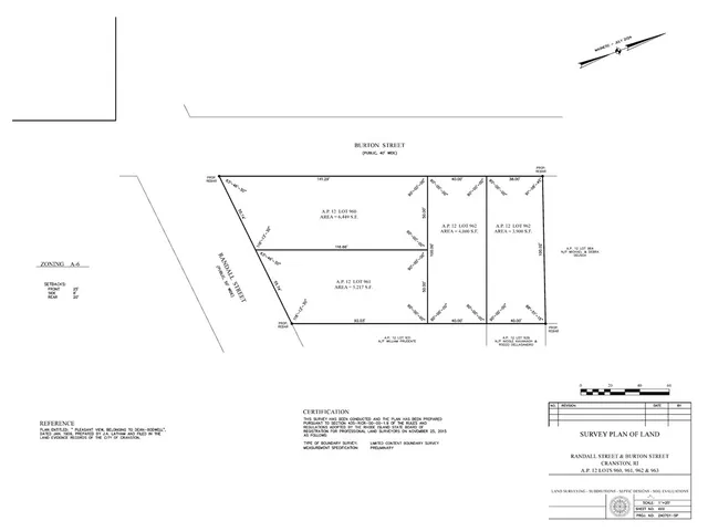 $700,000 | 0 Burton Street, Cranston, RI 02920