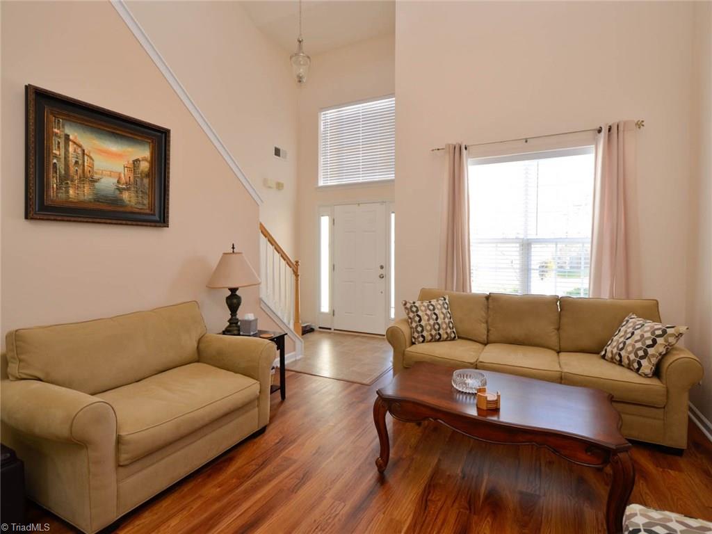 815 Hartley Hill Court High Point, NC 27265 - Photo 2 of 23 Inviting entryway brings you into a cozy formal living room.