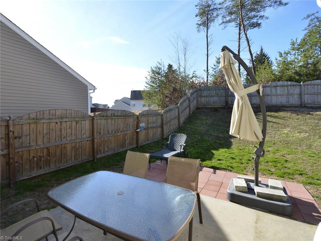 815 Hartley Hill Court High Point, NC 27265 - Photo 21 of 23 Nice patio for entertaining guests and family.