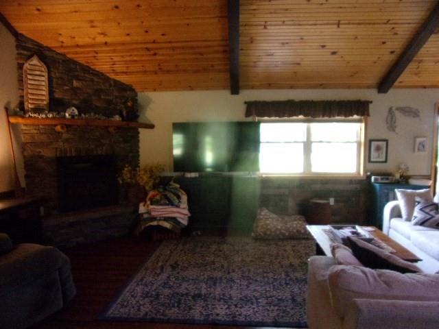 193 Monterey Road Rimersburg, PA 16248 - Photo 13 of 27 a living room with furniture and a fireplace