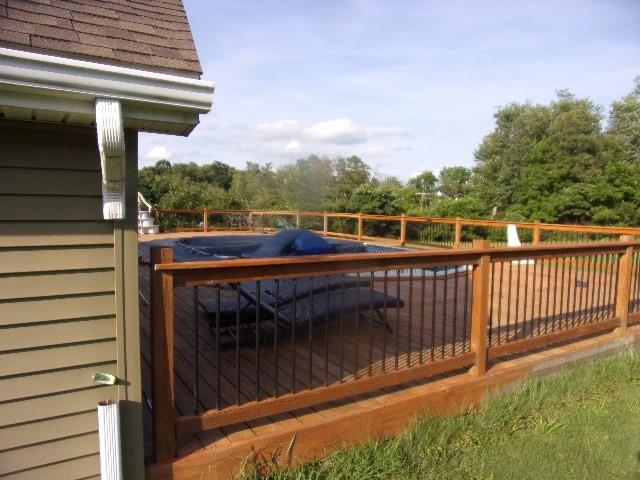 193 Monterey Road Rimersburg, PA 16248 - Photo 24 of 27 a view of a balcony with a swing