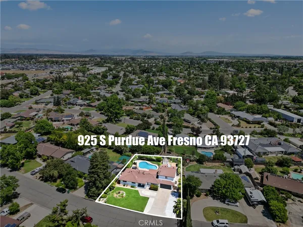 $619,000 | 925 South Purdue Avenue, Fresno, CA 93727