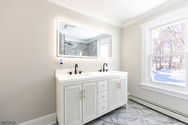 431 North Main Street Wharton, NJ 07885 - Photo 15 of 47 a view of bathroom with dual sinks