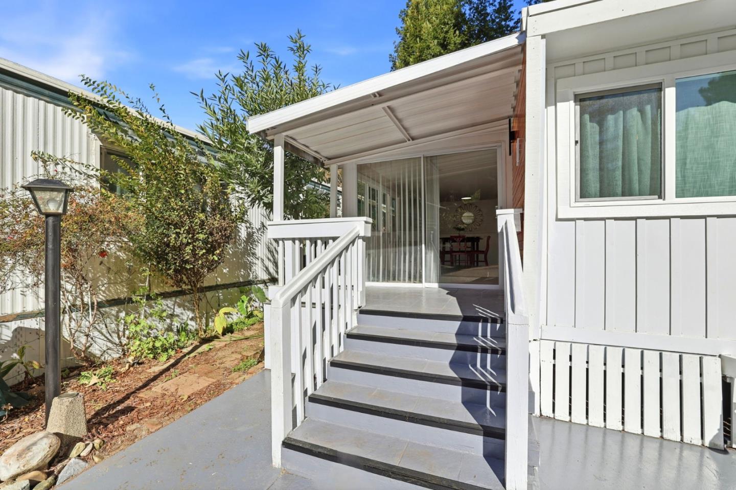 265 Brown Gables Road, Unit 11 Ben Lomond, CA 95005 - Photo 31 of 50 a view of a patio with table and chairs