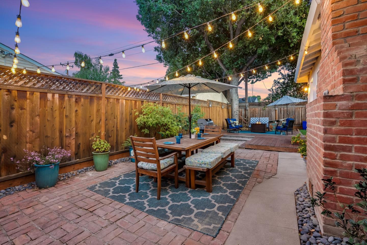 2250 Tulip Road San Jose, CA 95128 - Photo 30 of 39 a view of outdoor dining space with a patio
