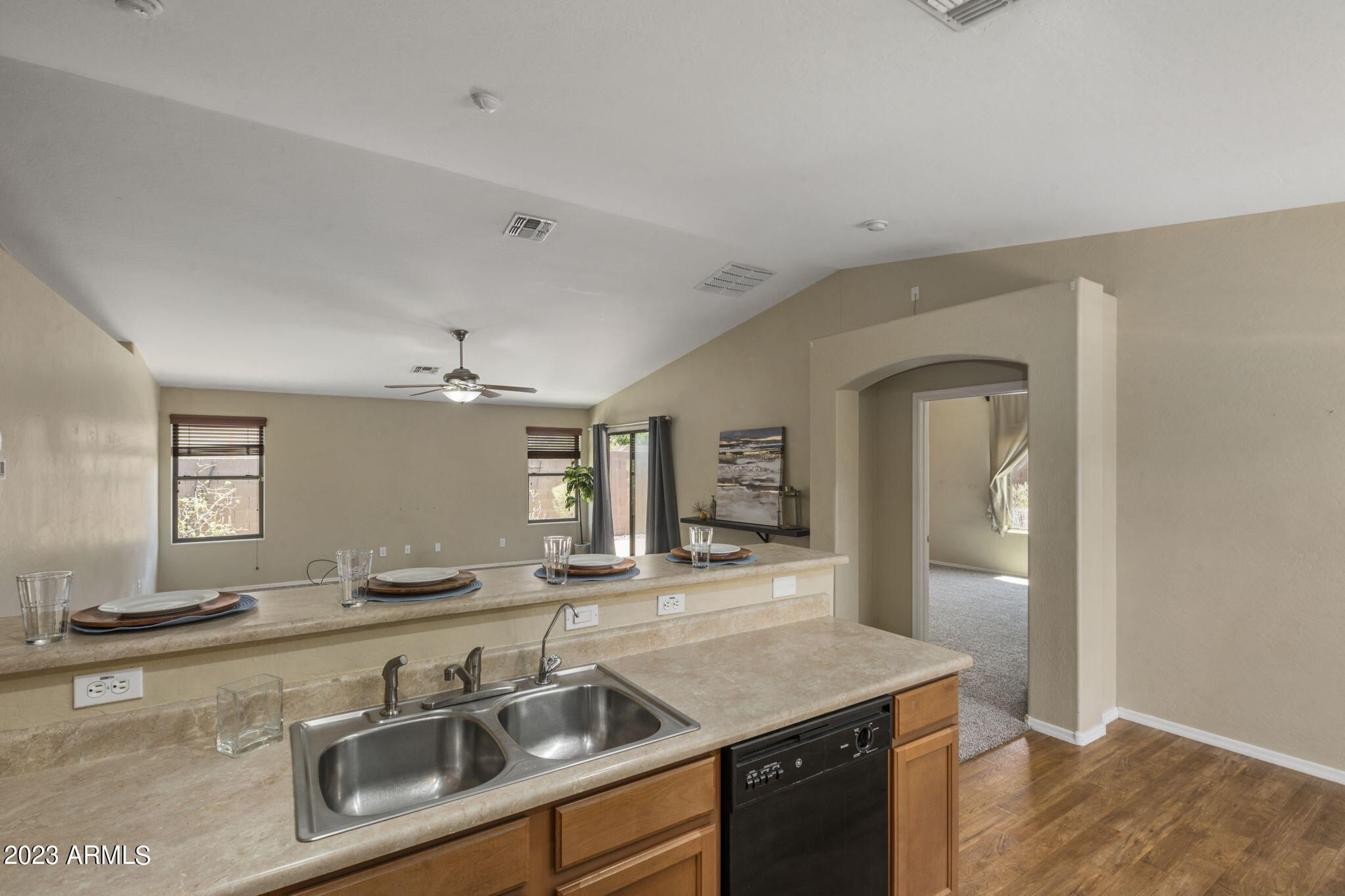 2343 West Apollo Road Phoenix, AZ 85041 - Photo 7 of 23 Kitchen to living room 2