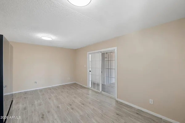 wooden floor in an empty room