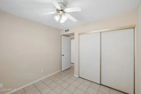 a view of an empty garage
