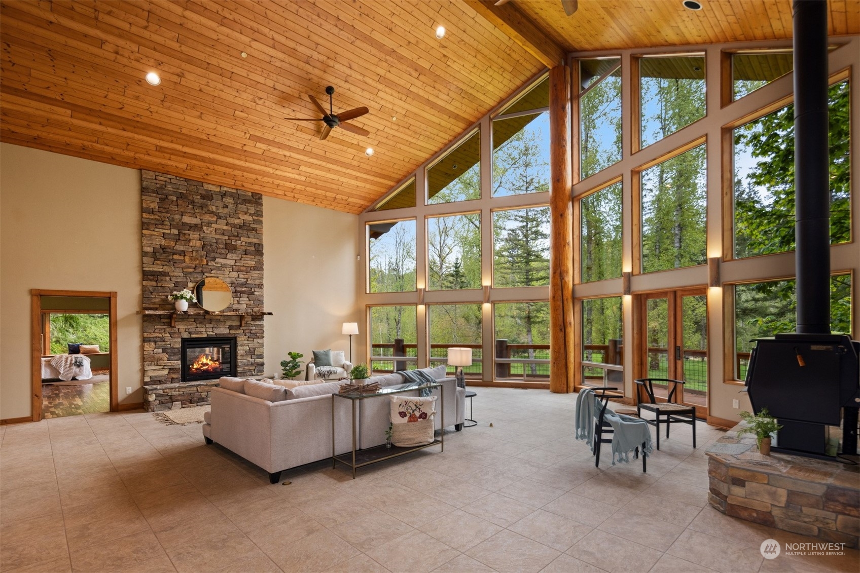 1815 High Noon Road Bellingham, WA 98226 - Photo 8 of 40 a living room with furniture and a large window