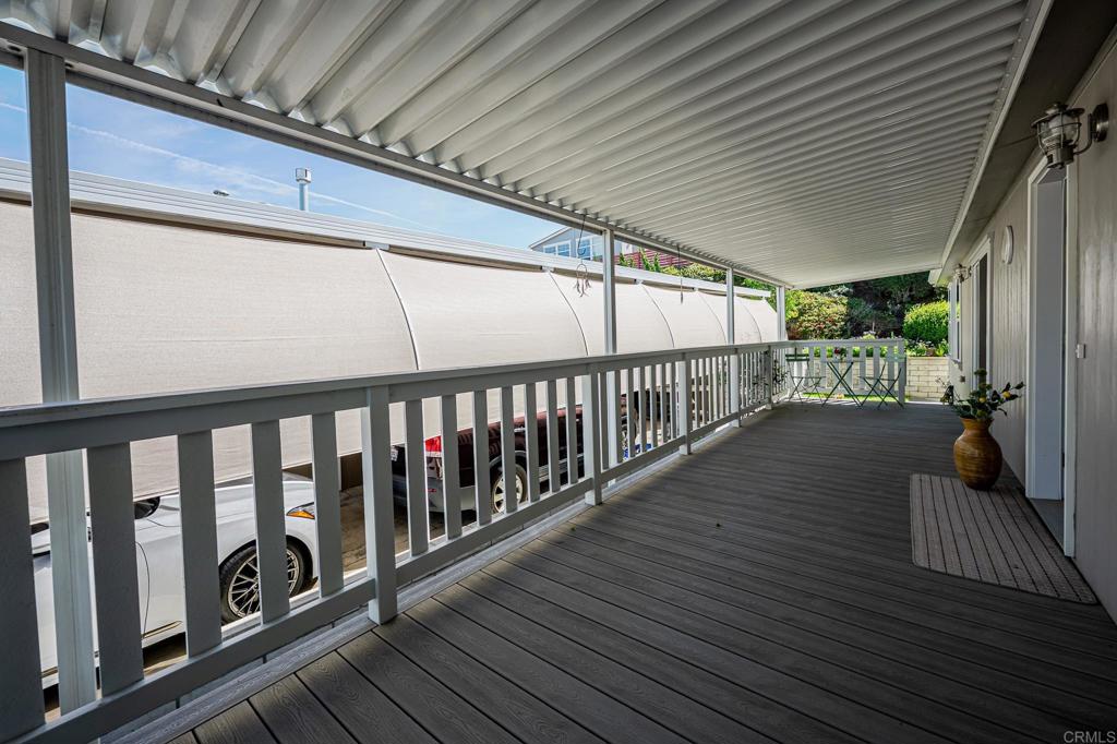 4650 Dulin Road, Unit 40 Fallbrook, CA 92003 - Photo 35 of 52 a view of balcony with wooden floor