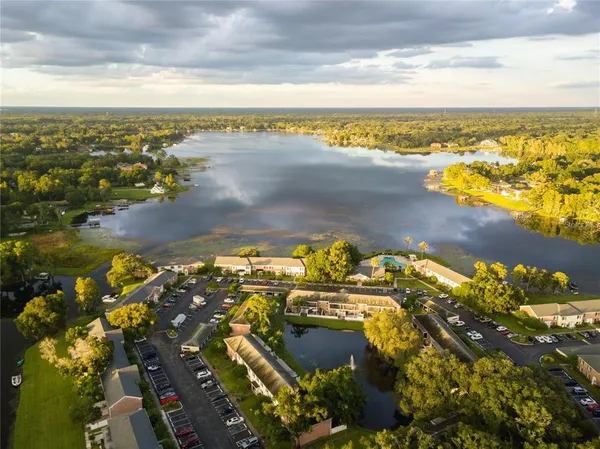 a view of a ocean with beach