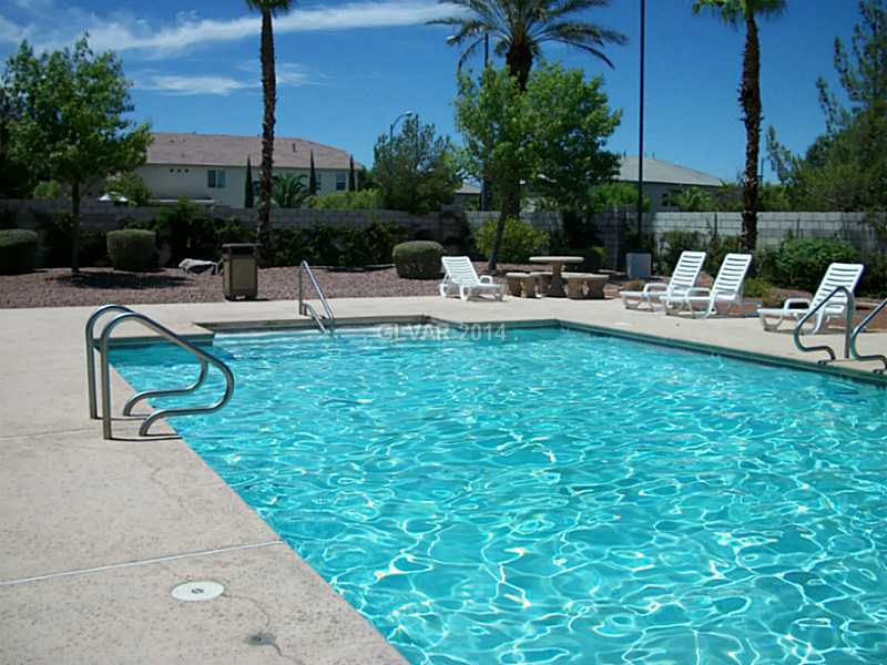 10189 Quaint Tree Street Las Vegas, NV 89183 - Photo 22 of 22 Swimming Pool/Hot Tub/Sauna. Sparkling Pool