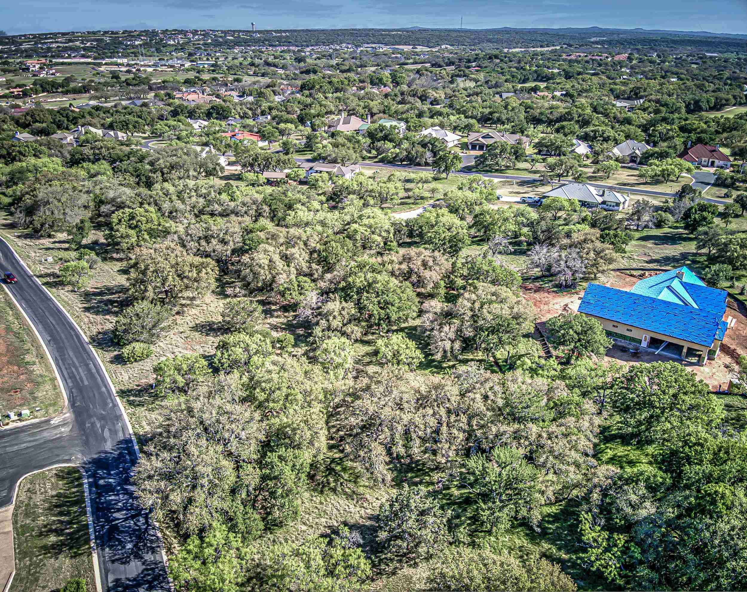 Fault Line Horseshoe Bay, TX 78657 - Photo 23 of 26 an aerial view of a house with a yard