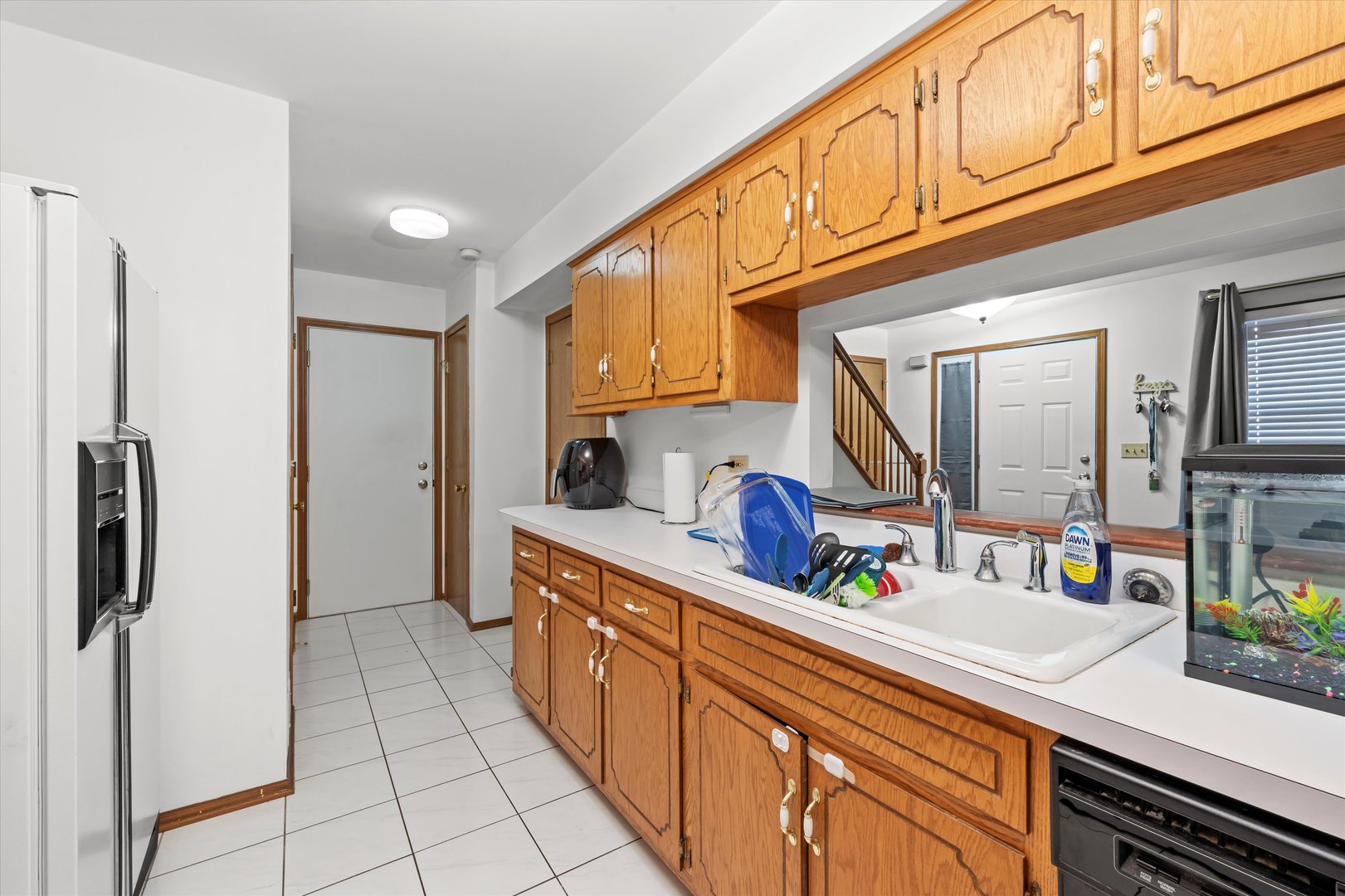 4343 West Emerald Way Street Alsip, IL 60803 - Photo 11 of 44 a kitchen with stainless steel appliances granite countertop a refrigerator and a sink