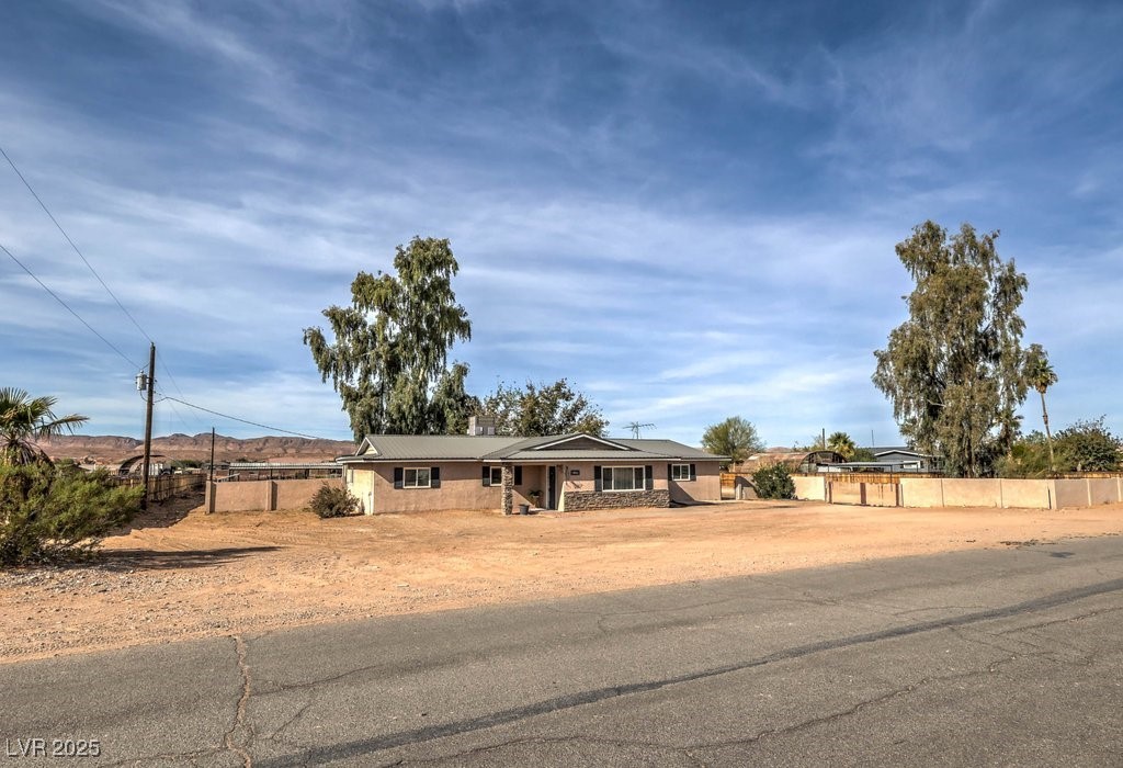 3811 Skyline Street Logandale, NV 89021 - Photo 3 of 58 View of ranch-style home