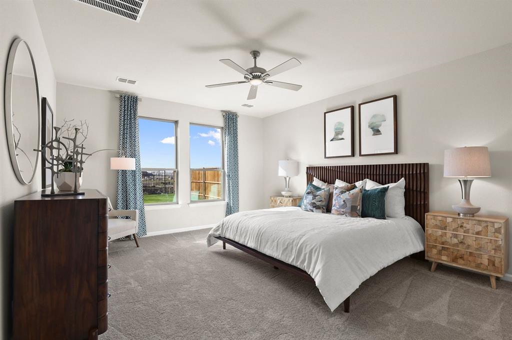 676 Poppy Lane Lavon, TX 75166 - Photo 20 of 35 Primary Suite in the Masters home plan by Trophy Signature Homes – REPRESENTATIVE PHOTO
