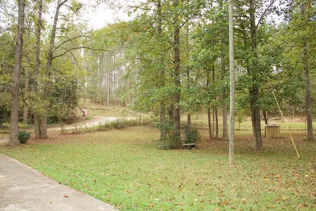 a view of outdoor space with seating area