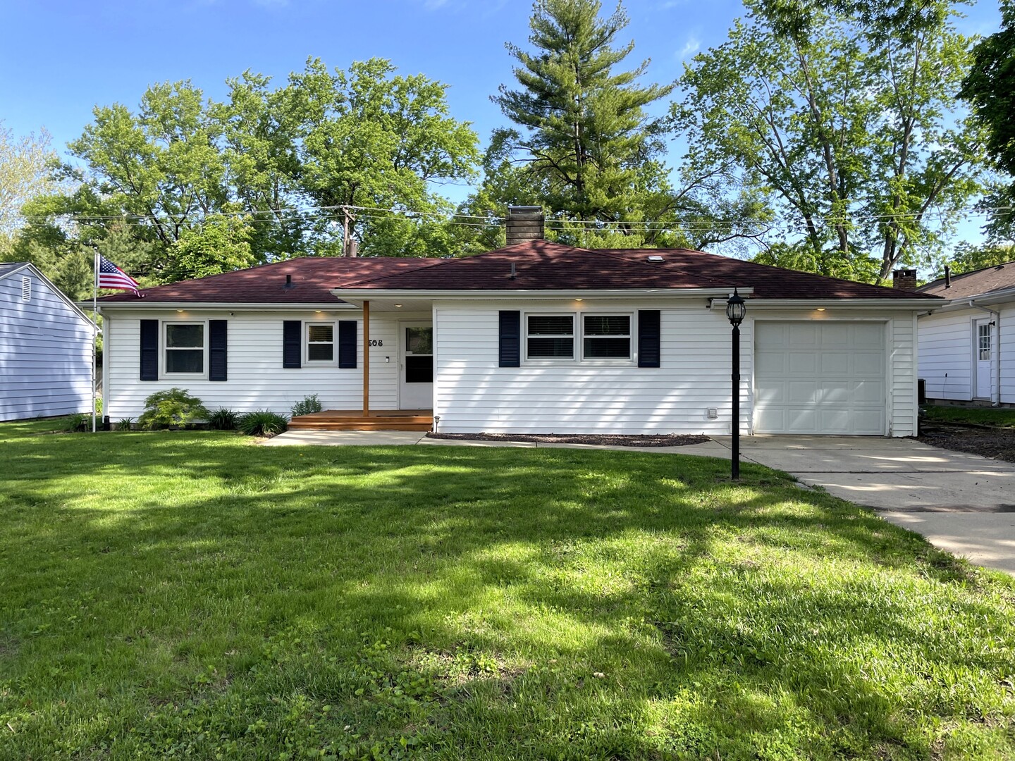 1608 Chevy Chase Drive Champaign, IL 61821 - Photo 2 of 53 a front view of house with yard and green space