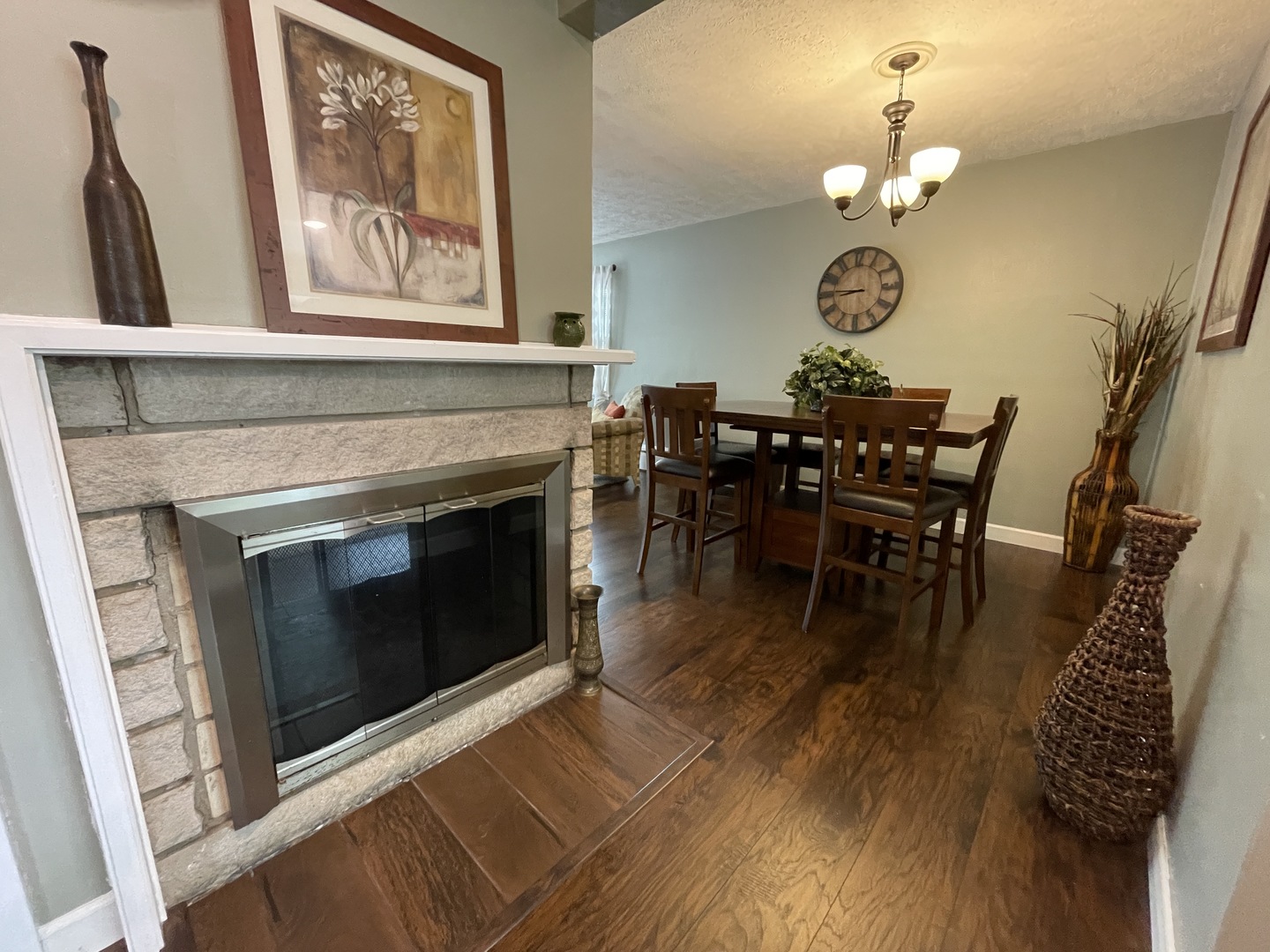 1608 Chevy Chase Drive Champaign, IL 61821 - Photo 26 of 53 a view of a dining room with furniture and chandelier