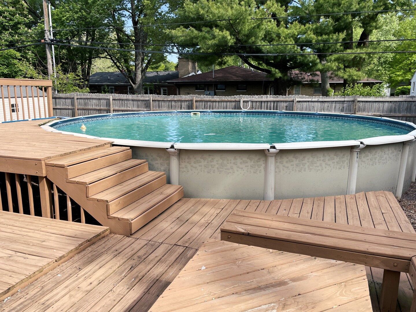 1608 Chevy Chase Drive Champaign, IL 61821 - Photo 39 of 53 a view of a wooden floor and a lake view