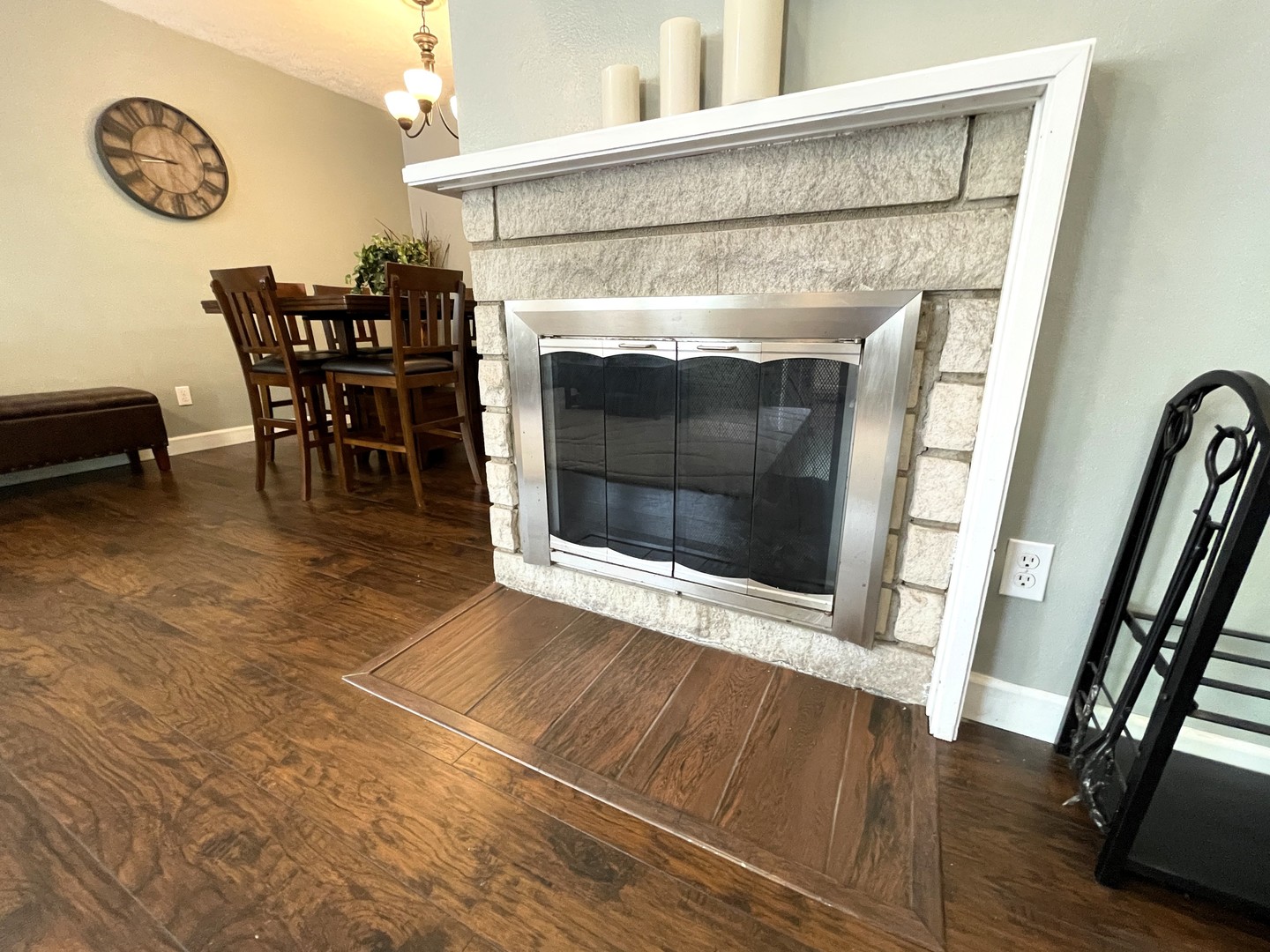 1608 Chevy Chase Drive Champaign, IL 61821 - Photo 9 of 53 a view of a livingroom with furniture and a fireplace