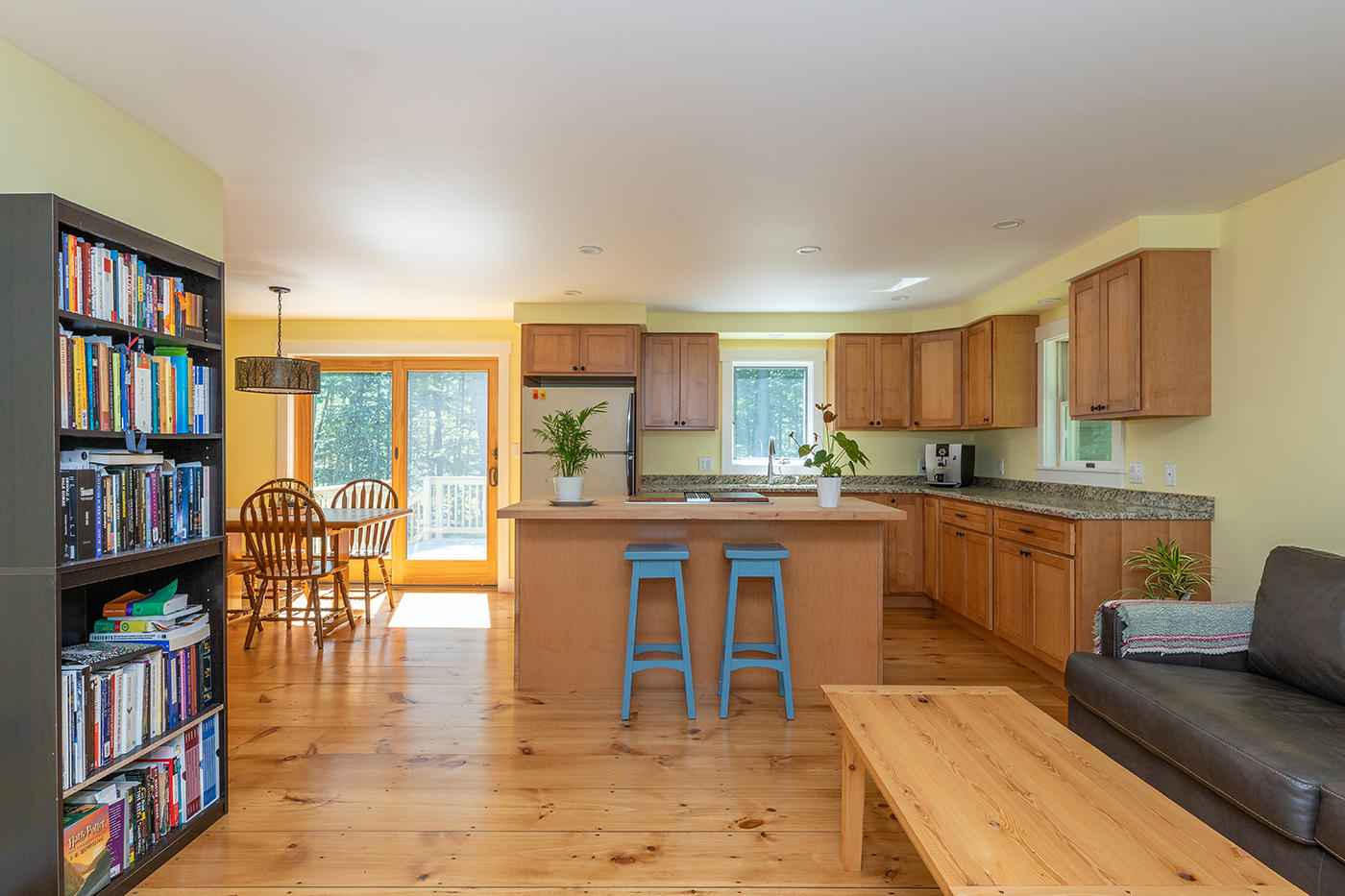 45 Linscott Road Jefferson, ME 04348 - Photo 9 of 23 Open and bright space