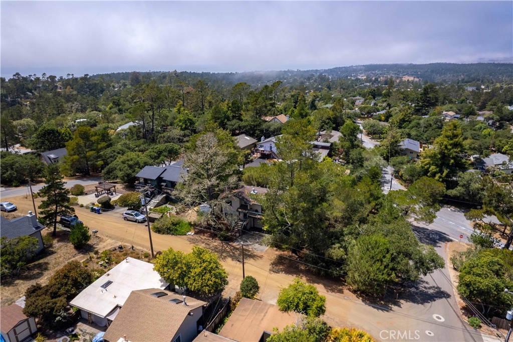 2755 Taft Place Cambria, CA 93428 - Photo 33 of 43 an aerial view of a town with trees