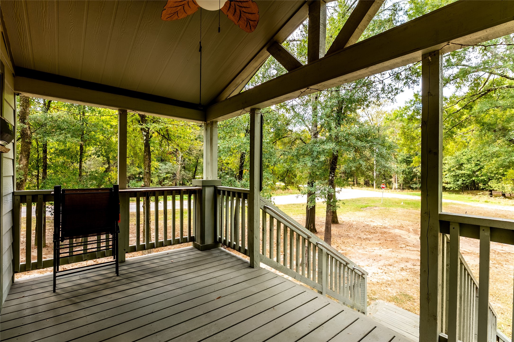 215 Center Street Cleveland, TX 77327 - Photo 11 of 38 a view of porch with wooden floor