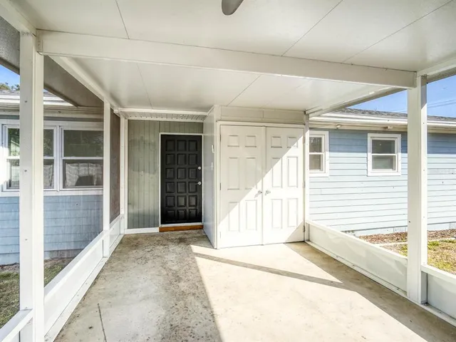 a view of a house with a outdoor space
