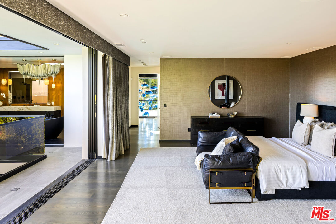 1516 North Kings Road Los Angeles, CA 90069 - Photo 16 of 45 a living room with furniture and a fireplace