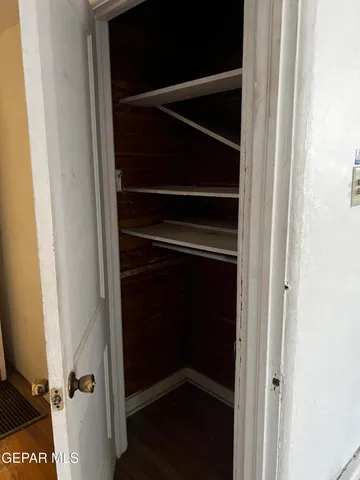 a view of walk in closet