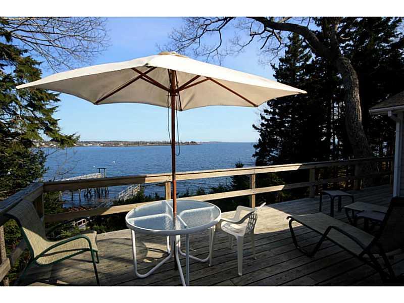 15 Linekin Road Boothbay Harbor, ME 04538 - Photo 4 of 19 View. Looking SE over Linekin Bay...
