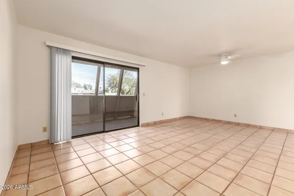 a view of empty room