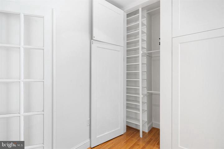 306 South 10th Street, Unit D Philadelphia, PA 19107 - Photo 25 of 35 a view of walk in closet with empty racks