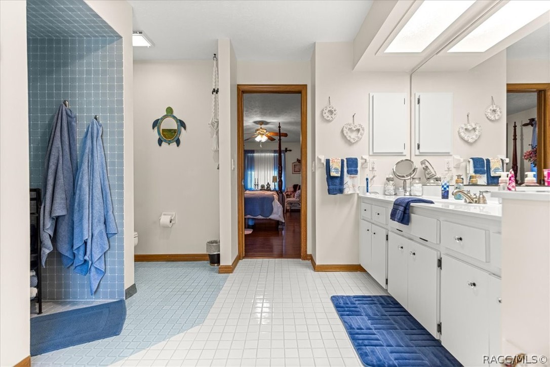2964 South Cygnet Terrace Inverness, FL 34450 - Photo 27 of 67 a bathroom with a sink and a mirror