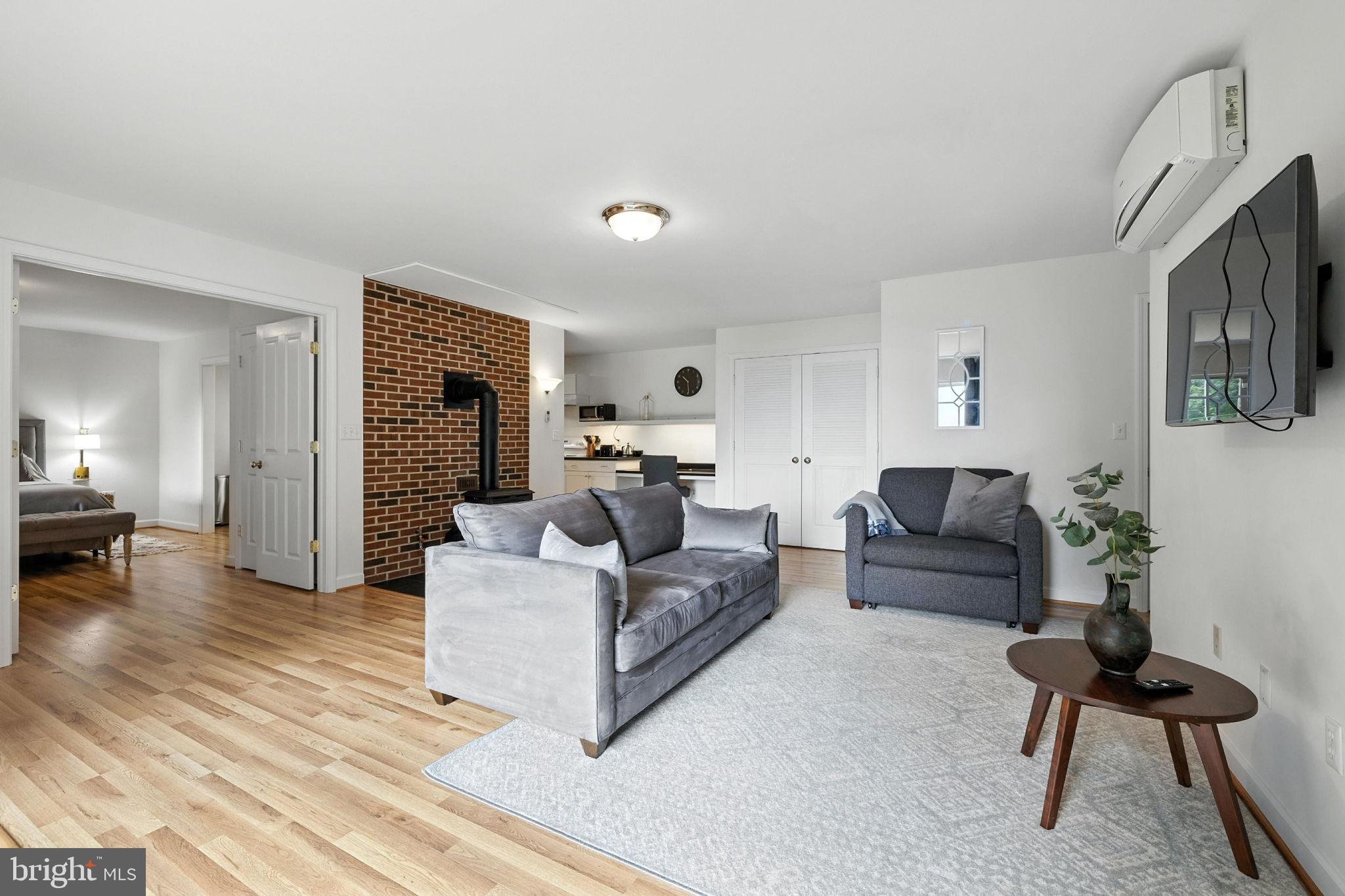 46 Rock Ridge Lane Chester Gap, VA 22623 - Photo 42 of 66 Lower level apartment living room