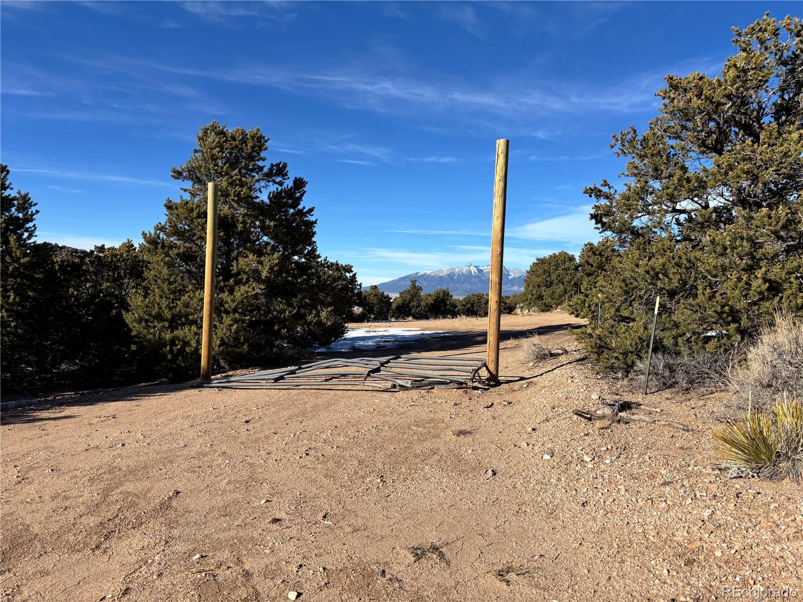 0 County Road Fort Garland, CO 81133 - Photo 4 of 5 a view of a road with a tree in the background