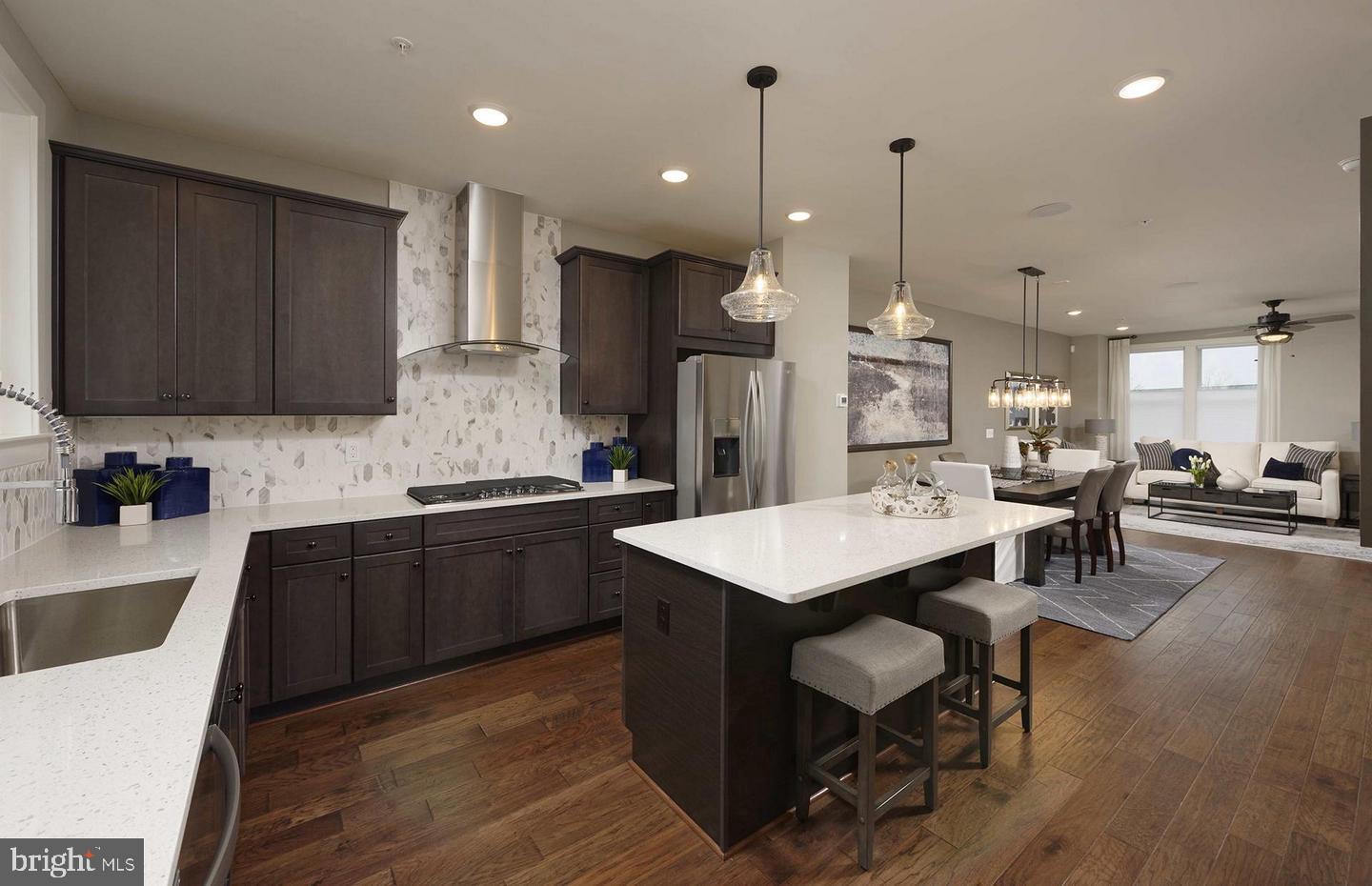 13434 Arrowbrook Centre Drive Herndon, VA 20171 - Photo 5 of 17 Beautiful Gourmet Kitchen with Big Island