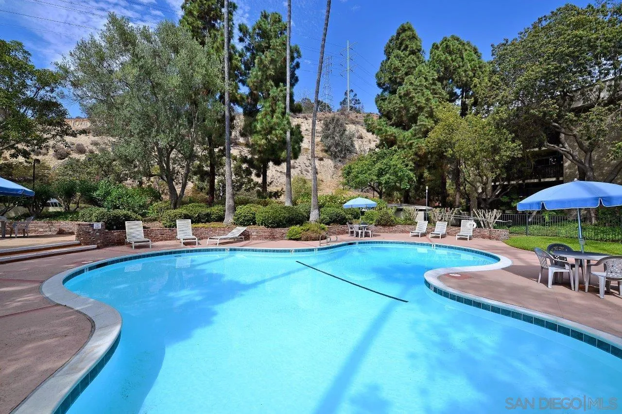 6314 Friars Road, Unit 301 San Diego, CA 92108 - Photo 24 of 31 swimming pool view with a seating space