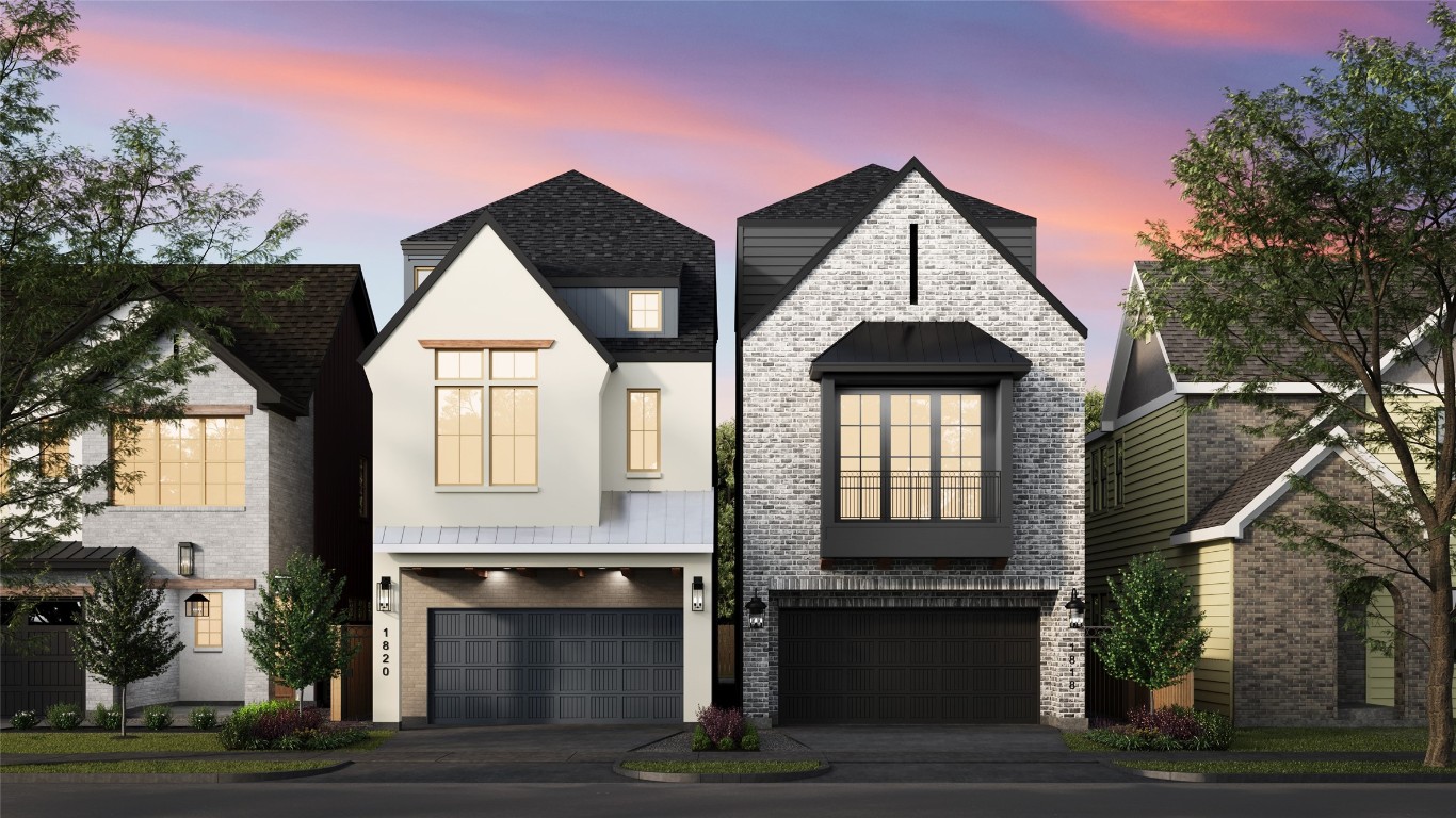 1818 Branard Street Houston, TX 77098 - Photo 1 of 47 Mazzarino is the 2023 Custom Builder of the Year by GHBA. Built-in the highly desirable Lancaster Place of Montrose. This residence features all of the high-end finishes you’ve come to expect from Mazzarino. A balance of luxury & modern-day living. This luxury, energy-efficient home features 1st-floor living, a flex & game rm w/dry bar, a private driveway & backyard. Finishes include natural stone/quartz counters, Fisher Paykel appl, 2 luxurious built-in primary closets, engineered wood floors, & more!