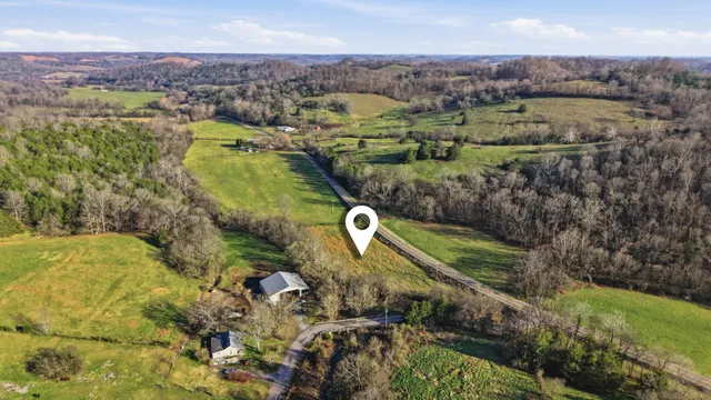 a view of a city with mountains in the background