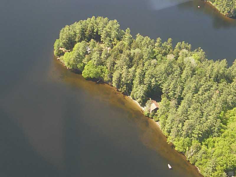 100 Fire Rd V-3 Mount Vernon, ME 04352 - Photo 29 of 33 Aerial View. The eagles on the end...