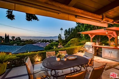 a outdoor space with patio