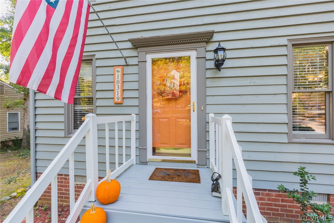 10319 Natural Bridge Road Chesterfield, VA 23236 - Photo 2 of 25 a view of a balcony with stairs
