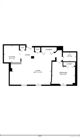 a picture of a floor plan