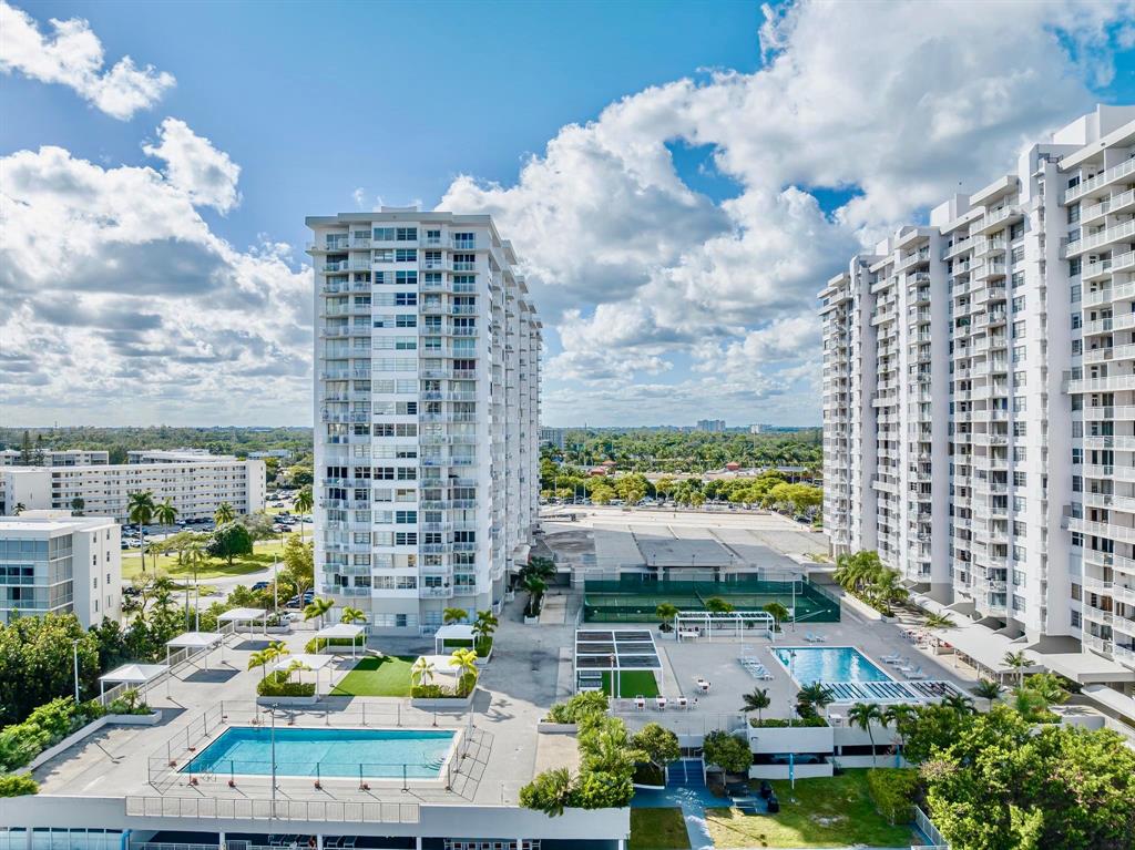 18031 Biscayne Boulevard, Unit 1104 Aventura, FL 33160 - Photo 29 of 35 a view of city with tall buildings