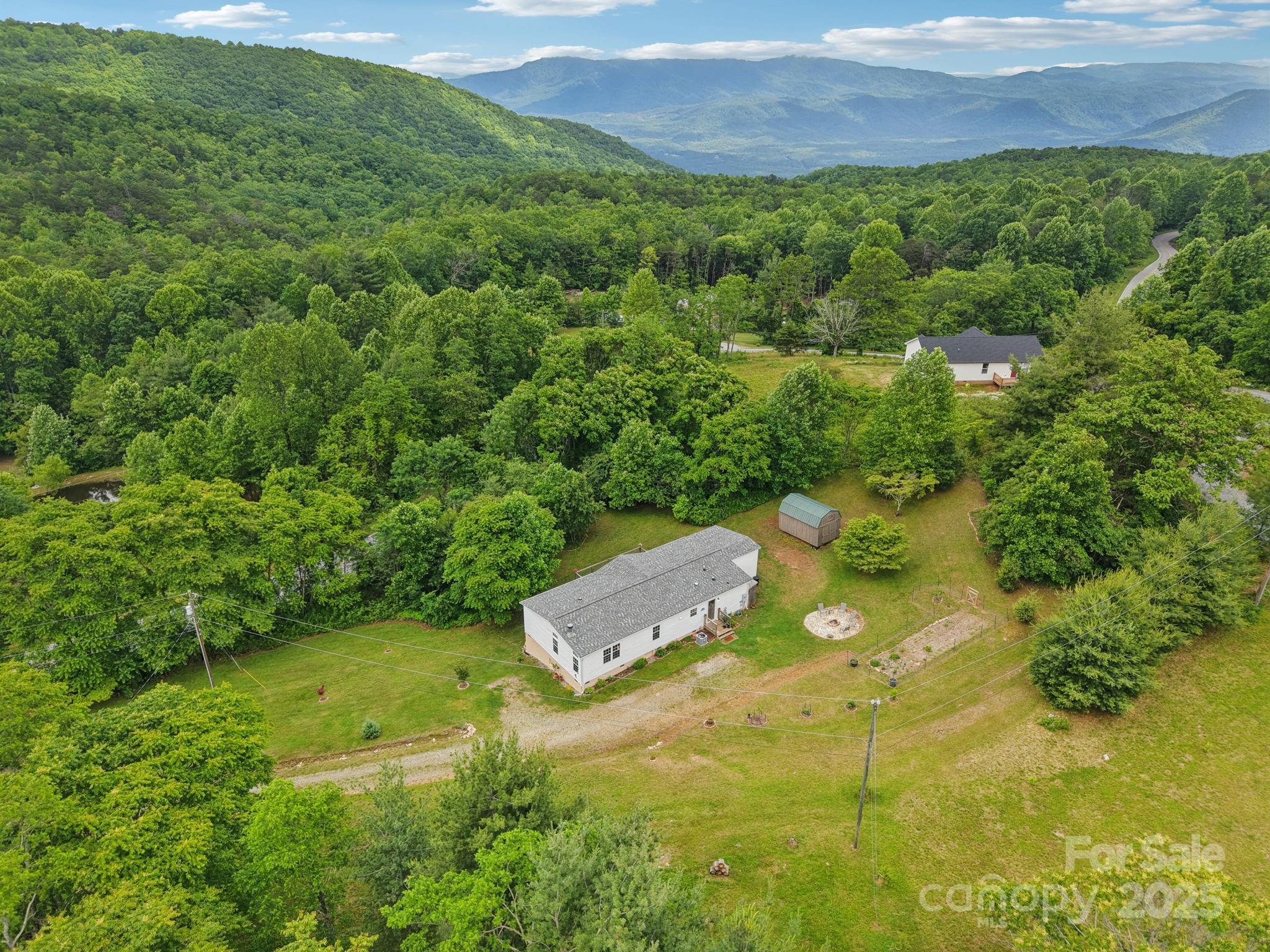 1282 Spicer Cove Road Hendersonville, NC 28792 - Photo 39 of 42 a view of a back yard
